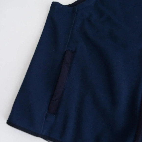 Vineyard Vines Navy Zip Up 100% Cotton Vest  Size XXL - Picture 8 of 11